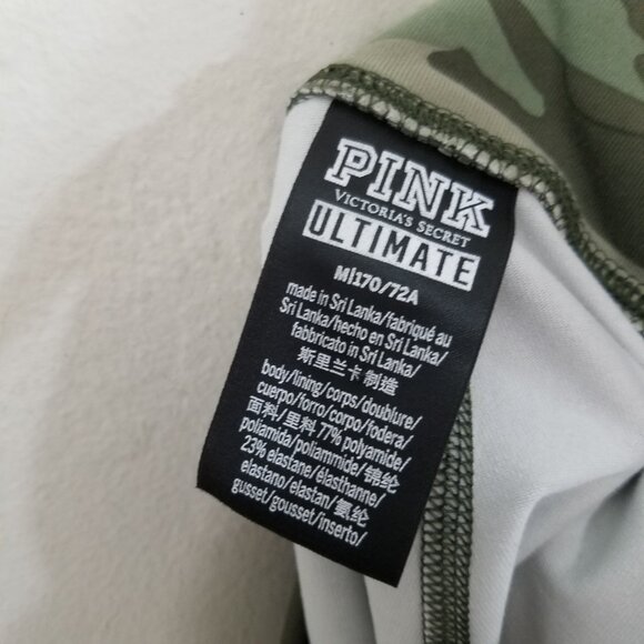 PINK Victoria's Secret Camo High Rise Shorts Size M - Picture 4 of 4